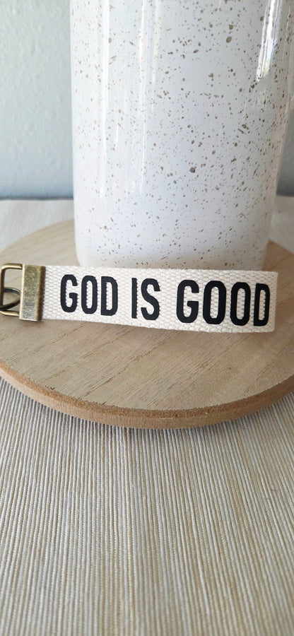 God is Good Key Fob Wristlet